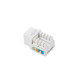MODUŁ KEYSTONE GNIAZDO RJ45->LSA UTP KAT 5E 90° DO PUSZKI MONTAŻ