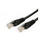 Kabel Patchcord kat.6 RJ45 UTP 1,5m. czarny