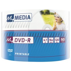 DVD-R My Media 4.7GB x16 Wrap Printable (50 spindle) 