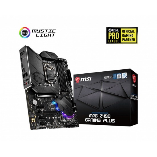 Płyta główna MPG Z490 GAMING PLUS s1200 4DDR4 M.2 ATX 