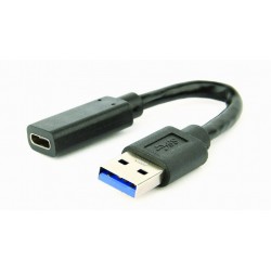 Adapter USB 3.1 A męski do USB C żeński 10 cm 
