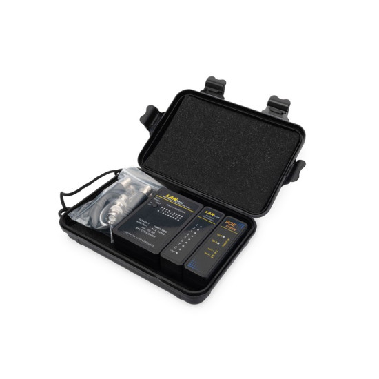 Tester kabli sieciowych i komunikacyjnych (RJ45, RJ12, RJ11, BNC) 