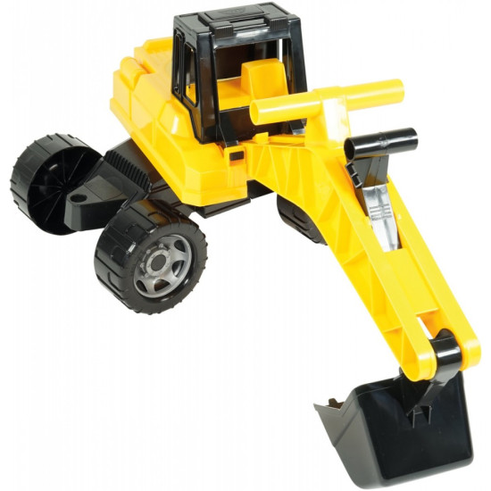 Pojazd Koparka 70 cm black /yellow