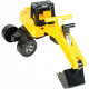 Pojazd Koparka 70 cm black /yellow