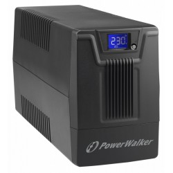 Zasilacz awaryjny UPS POWERWALKER LINE-INTERACTIVE 800VA SCL 2X PL 230V, RJ11/45  IN/OUT, USB, LCD 
