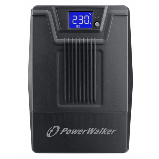 Zasilacz awaryjny UPS POWERWALKER LINE-INTERACTIVE 800VA SCL 2X PL 230V, RJ11/45  IN/OUT, USB, LCD 