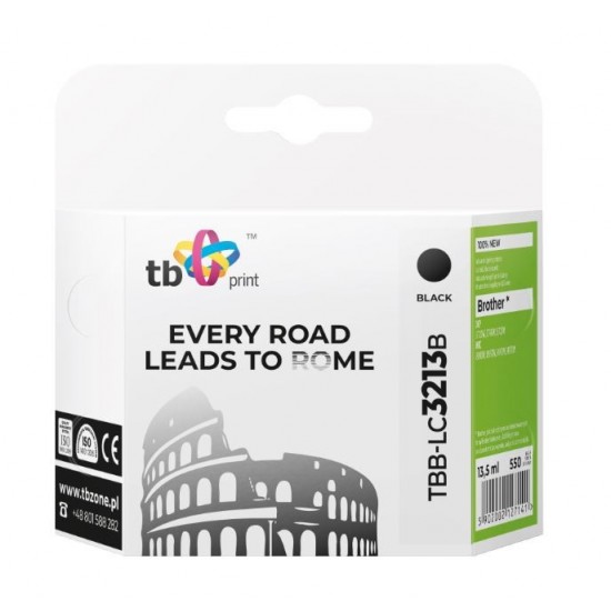 Tusz do Brother DCP-J722DW Black TBB-LC3213B 100% nowy