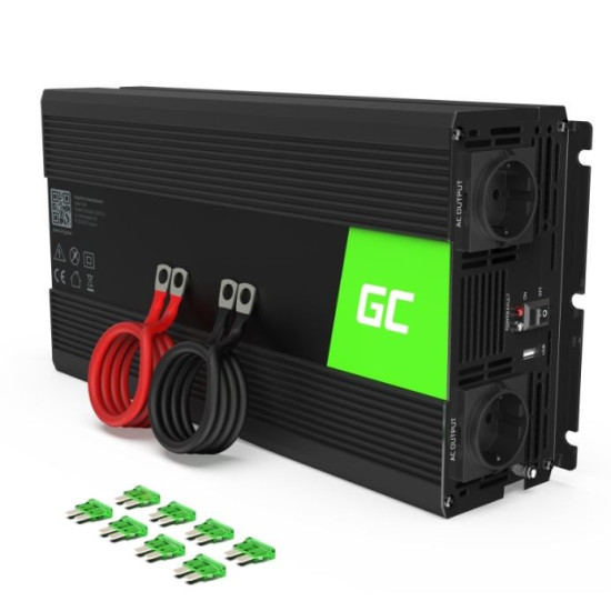 Przetwornica 12V/230V 1500W/3000W Mod sinus 