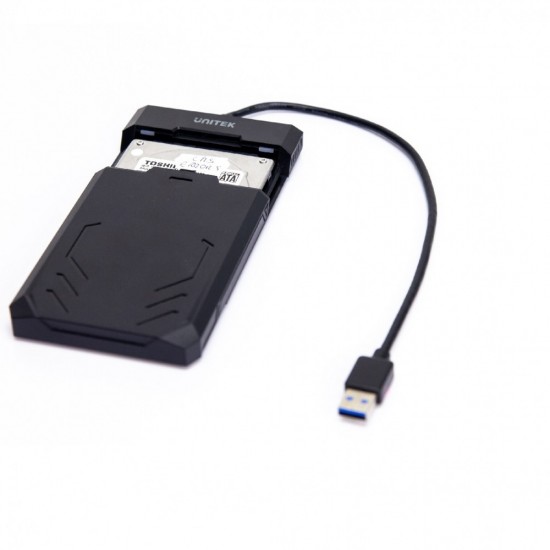 Obudowa USB3 HDD/SSD SATA 6G UASP; Y-3036 