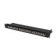 Patchpanel 24 port 1U KAT7 EK. PPS7-1024-B Czarny 