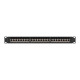 Patchpanel 24 port 1U KAT7 EK. PPS7-1024-B Czarny 