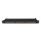 Patchpanel 24 port 1U KAT7 EK. PPS7-1024-B Czarny 