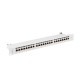 Patchpanel 24 port 1U KAT7 EK. PPS7-1024-S Szary 