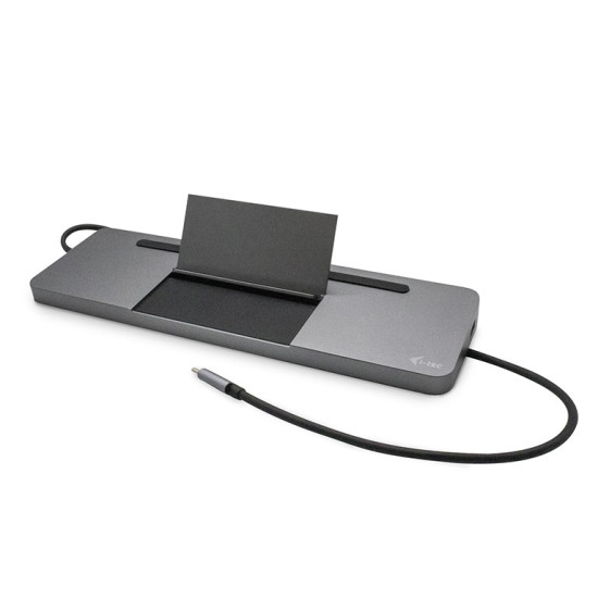 Stacja dokująca USB-C Metal Ergonomic 4K 3x Display Docking Station Power Delivery 85 W 