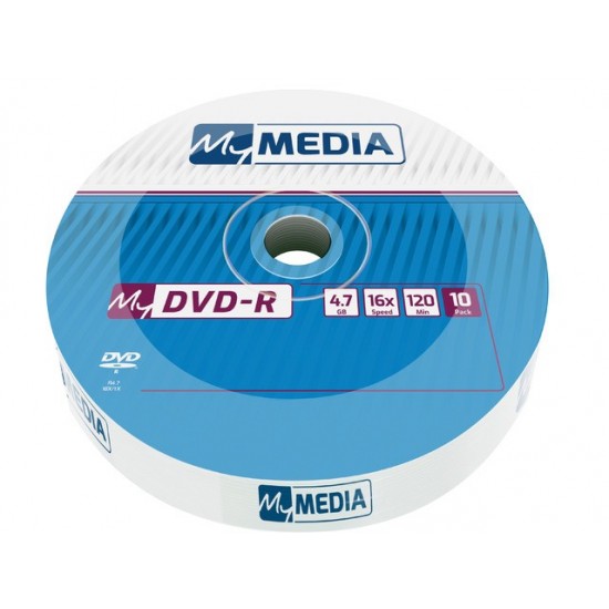 DVD-R My Media 4.7GB x16 Wrap (10 spindle) 