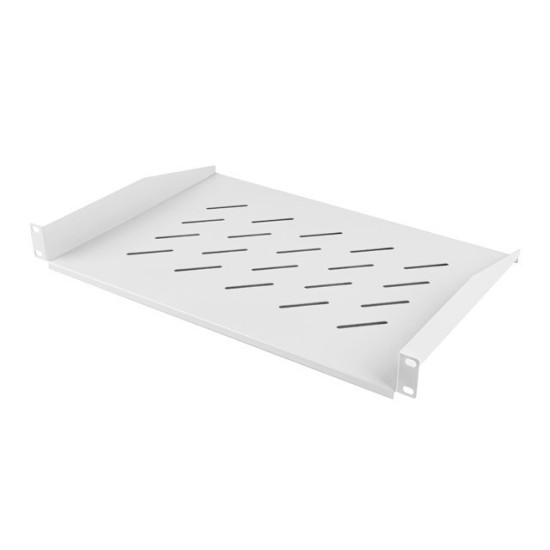 Półka do szaf 19' 450/600/800/1000mm 1U 483x315mm szara 