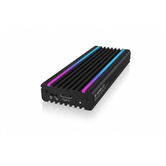 IB-1824ML-C31 Obudowa M.2 NVMe z oświetleniem RGB 
