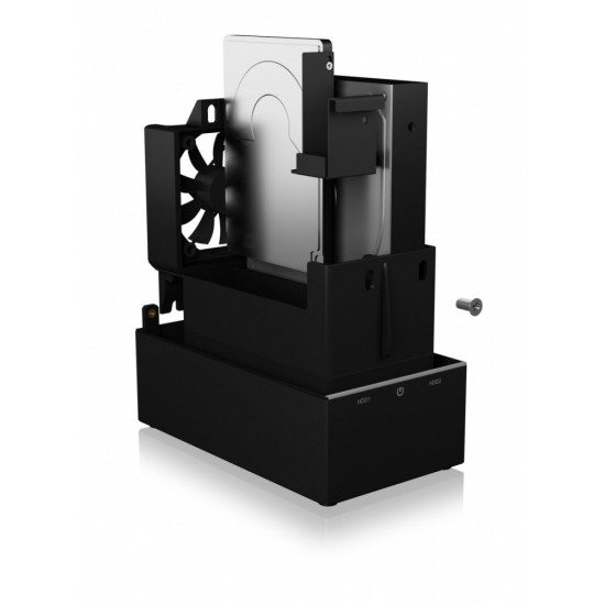 IB-RD3621-C31 Obudowa RAID 2 x 2,5 lub 3,5 cala HDD 