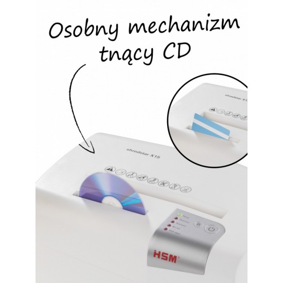 Niszczarka shredstar X15 ścinki 4x37mm P-4