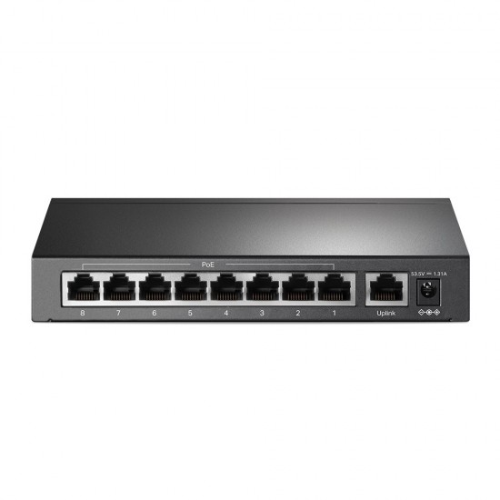 Switch SF1009P 9xFE (8xPoE+) 