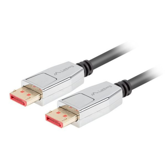 Kabel DISPLAYPORT M/M 20 PIN V1.4 1.8m 8K czarny