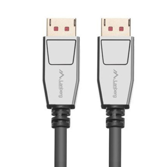 Kabel DISPLAYPORT M/M 20 PIN V1.4 1.8m 8K czarny