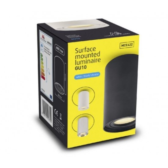Oprawa natynkowa GU10 MCE422W 