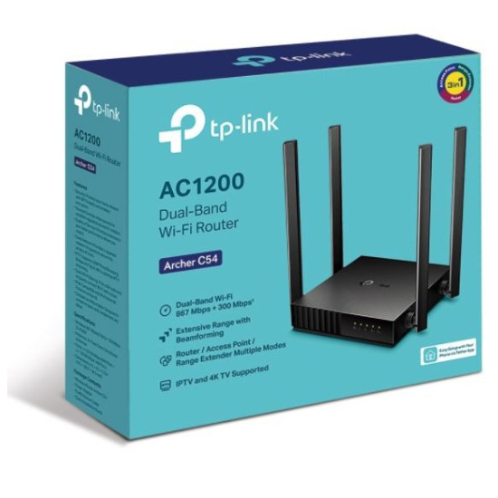 Router Archer C54AC1200 1WAN 4LAN 