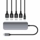 HUB 4x USB 3.1 GEN1 1x microUSB (tylko zasilanie) H1107A 
