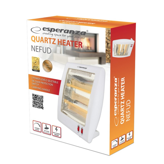 Grzejnik kwarcowy 400W/800W Nefud
