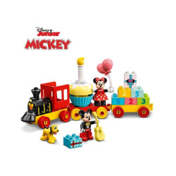 Klocki DUPLO Disney 10941 Urodzinowy pociąg myszek