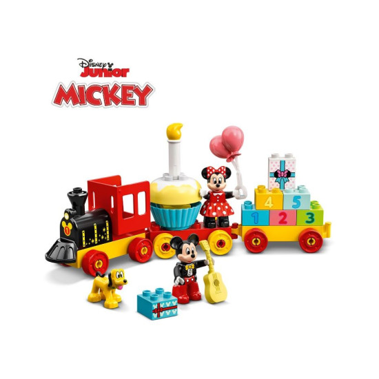 Klocki DUPLO Disney 10941 Urodzinowy pociąg myszek