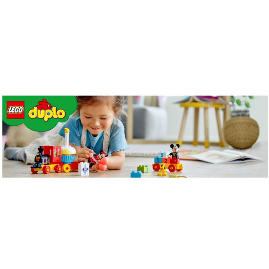 Klocki DUPLO Disney 10941 Urodzinowy pociąg myszek