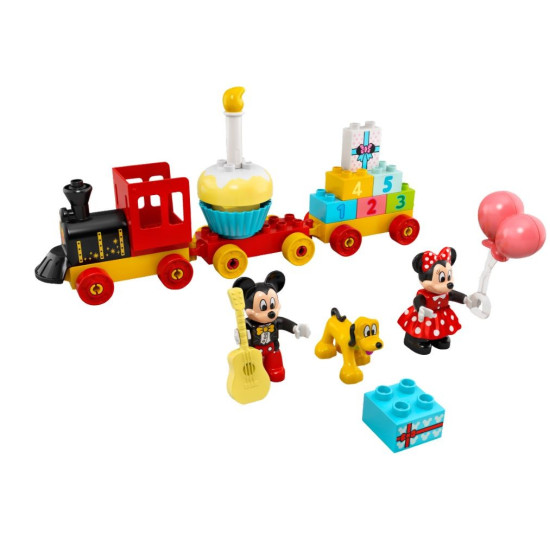 Klocki DUPLO Disney 10941 Urodzinowy pociąg myszek