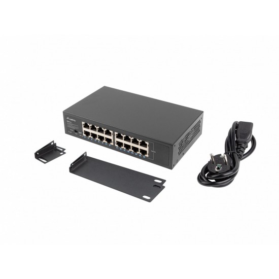 Switch 16X1GB Gigabit Ethernet rack    RSGE-16 