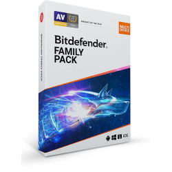 *BitDefender Family Pack 15St. 1Rok  BDFP-N-1Y-NL 