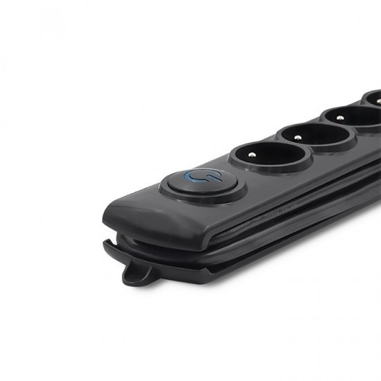 Listwa antyprzepięciowa | 6 gniazd | 5m 