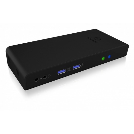 Stacja dokująca IB-DK2251AC do Notebooka DisplayLink, 2 x HDMI