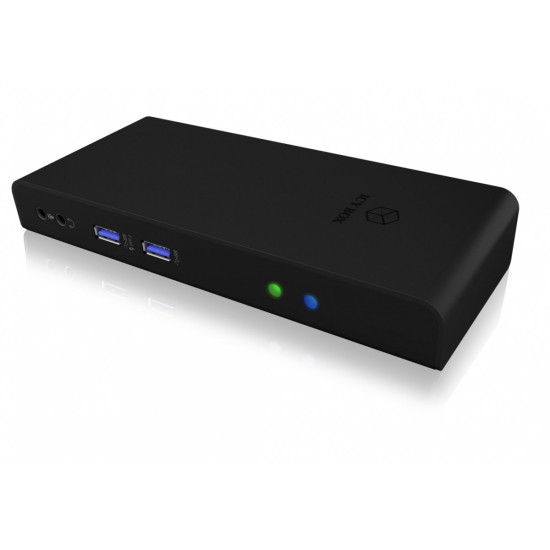 Stacja dokująca IB-DK2251AC do Notebooka DisplayLink, 2 x HDMI