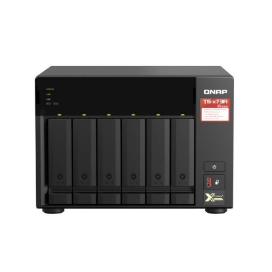 Serwer NAS TS-673A-8G  8GB RAM AMD Ryzen V1500B 2.2GHz 