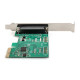 Karta rozszerzeń/Kontroler LPT PCI Express, 1xDB25, Low Profile, Chipset: MCS9901