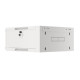 Szafa instalacyjna RACK wisząca 19 cali 4U 570x600 szara WFFA-5604-10S