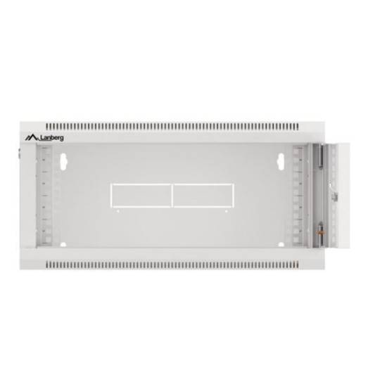Szafa instalacyjna RACK wisząca 19 cali 4U 570x600 szara WFFA-5604-10S