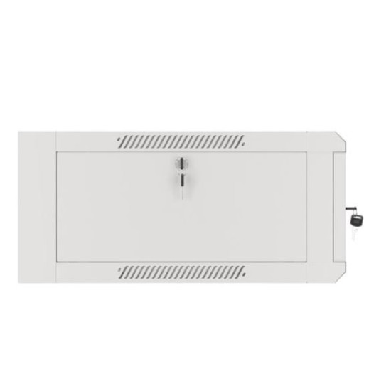 Szafa instalacyjna RACK wisząca 19 cali 4U 570x600 szara WFFA-5604-10S