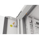 Szafa instalacyjna RACK wisząca 19 cali 4U 570x600 szara WFFA-5604-10S