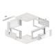 Szafa instalacyjna RACK wisząca 19 cali 4U 570x600 szara WFFA-5604-10S