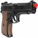 Gonher Metalowy pistolet policyjny 8 naboi