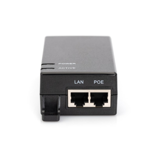 Zasilacz/Adapter PoE 802.3af, max. 48V 15.4W Gigabit 10/100/1000Mbps, aktywny