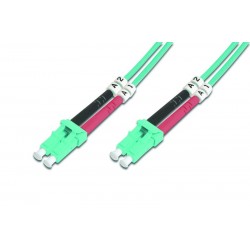 Patch cord światłowodowy FO LC-LC MM 50/125 OM3 duplex LSOH 5m
