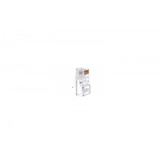 Wtyk RJ45 kat.5e uniwersalny drut/linka 8P8C 100szt